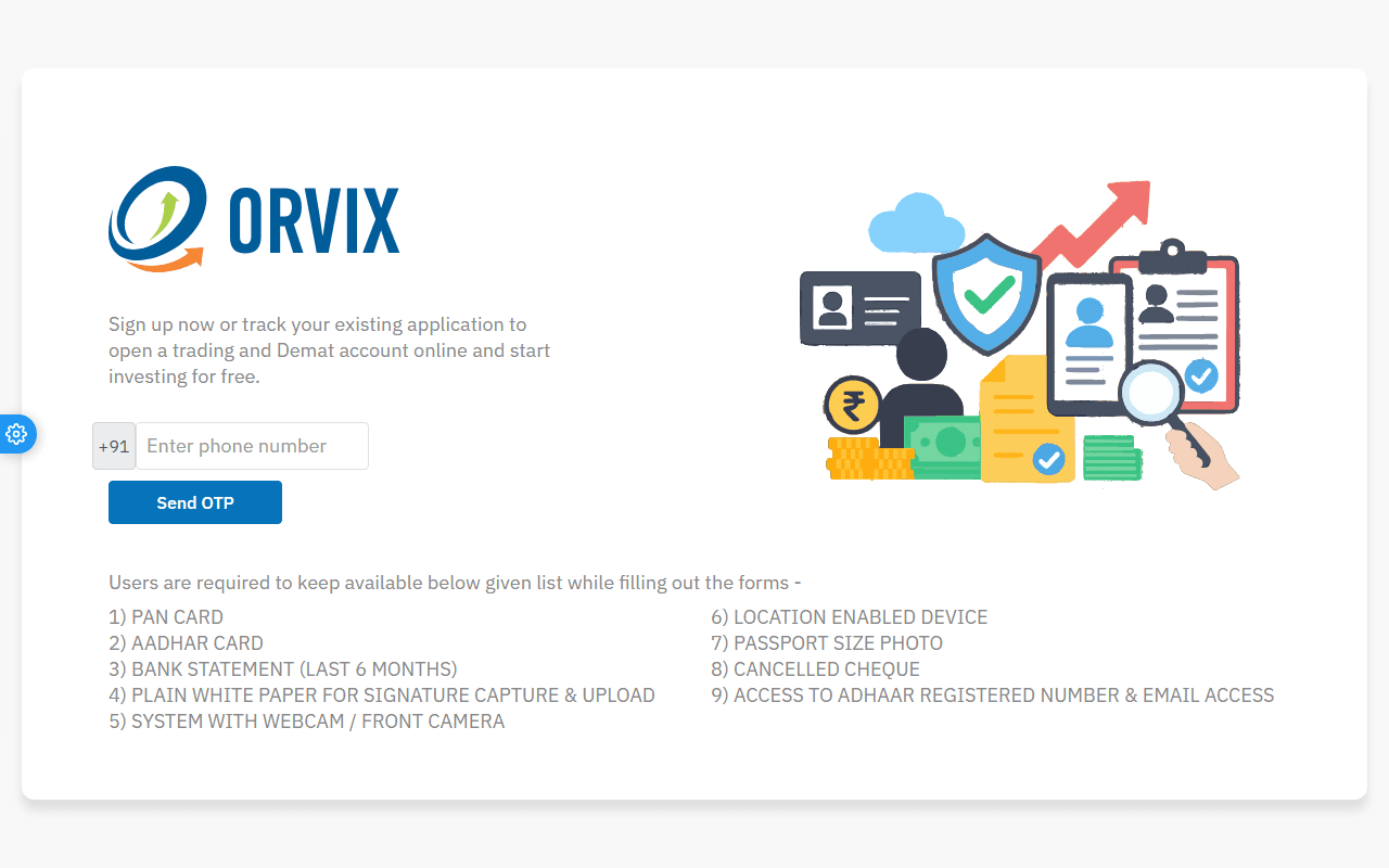 Orvix eKYC digital onboarding